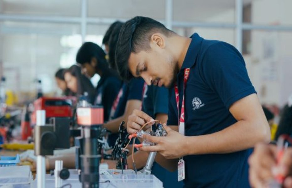Arya College of Engineering electrical lab